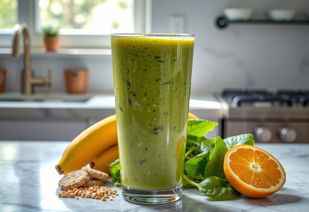 สมูทตี้สีเขียว